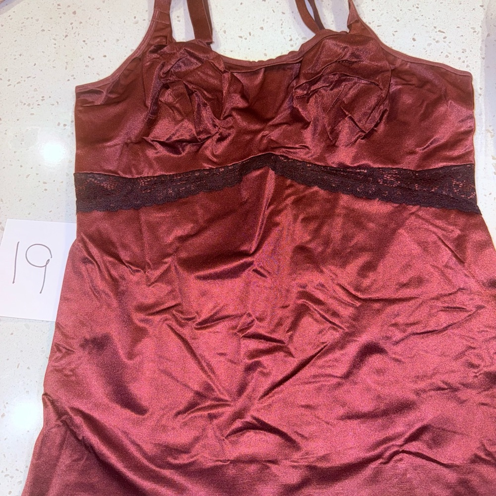Ruby Ribbon Lace Full Support - BlackBerry, size 46
